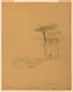 Etter å ha kommet fra Villa Pamphili av Henry Kirke Brown