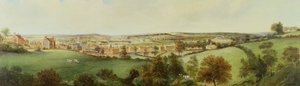 Panoramautsikt over Stoke on Trent av Henry Lark Pratt