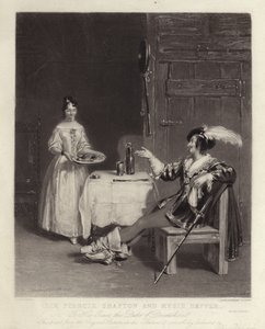 Sir Piercie Shafton og Mysie Happer