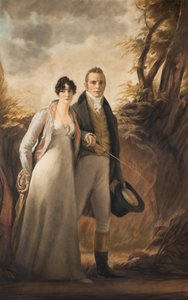 Herr og fru Campbell fra Kailzie (mezzotint) av Henry Macbeth Raeburn