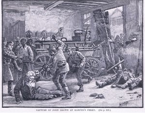 Fangst av John Brown ved Harper's Ferry 1861 e.Kr