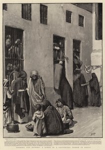 Feeding the Hungry, en scene i et provinsielt fengsel i Egypt av Henry Marriott Paget
