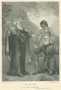 Illustrasjon for Kong Lear av Henry Marriott Paget