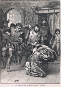 Attentatet på kardinal Beaton 1546 av Henry Marriott Paget