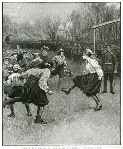 Den første kampen til British Ladies