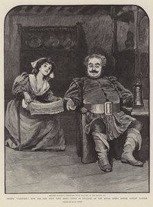 Verdis Falstaff, som nå for første gang gis i England på The Royal Opera House, Covent Garden