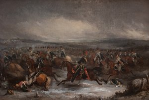 Lader fransk kavaleri ved Waterloo