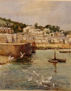 En Cornish havn