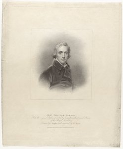 Portrett av John Hoppner John Hoppner, Esq. R.A. (tittel på objekt) Britse portretten (serietittel) British Gallery of Contemporary Portraits (serietittel)
