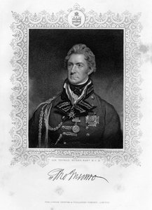 Sir Thomas Munro 1761-1827, skotsk soldat og statsmann, 1800-tallet.