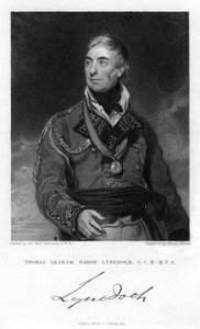 Thomas Graham, 1. Baron Lynedoch, skotsk politiker og soldat, 1831