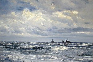 Ser ut mot havet av Henry Moore