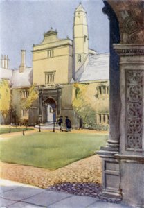 Dydens port, Gonville og Caius College