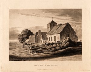 Malm kirke og hus