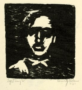 Mannsportrett av Henry Nielsen
