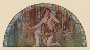 Miltons Comus (farge litho)