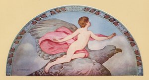 Tennysons Ganymede (farge litho)