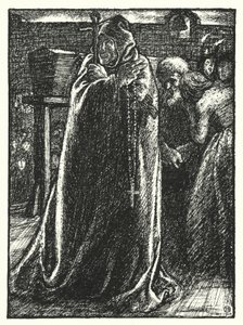 Shakespeare-sang: "Fear no more" (litho) av Henry Ospovat