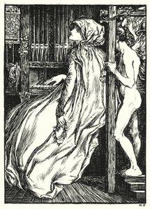 Shakespeares sonetter, Sonnet C (litho) av Henry Ospovat