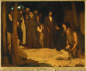 Lasarus#39; oppstandelse av Henry Ossawa Tanner