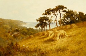 Harvest Time, Fairlight, Sussex,