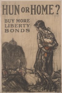 Hun eller hjem? Kjøp flere Liberty Bonds av Henry Patrick Raleigh