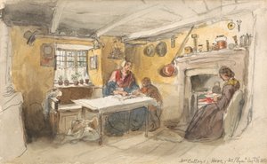 Hos Mrs. Bulley's, Hooe, nær Plymouth av Henry Perlee Parker