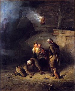Pitmen spiller på Quoits
