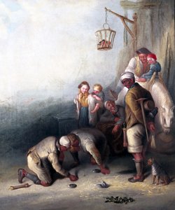 Det omstridte skuddet, ca. 1836 av Henry Perlee Parker