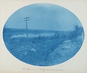 Fra Wagon Road ved S. St. Paul, Minn. Ser nedstrøms
