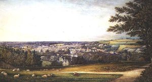 Guildford fra sørvest av Henry Prosser