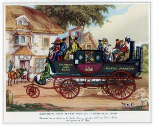 London og Bath Steam Carriage, 1840, c1800-1840.