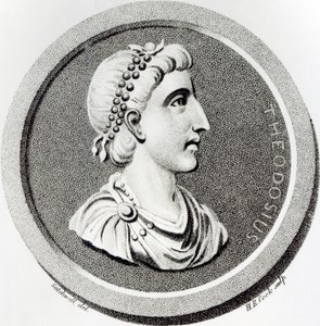 Portrett av Theodosius, fra 