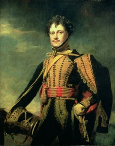Oberstløytnant Sir John James Fraser i Hussar-uniform