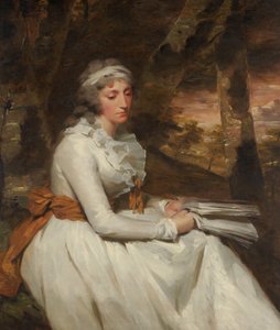 Mrs. Richard Alexander Oswald Louisa Johnston, født ca. 1760, død 1797, ca. 1794. av Henry Raeburn