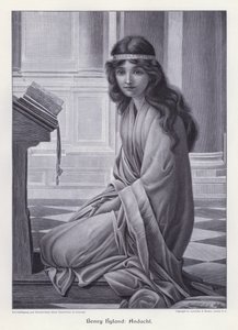Bønn (gravering) av Henry Ryland