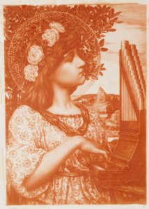 Hellige Cecilia av Henry Ryland