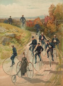 Sykling, ca. 1887
