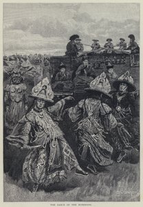 Burkhans dans (litho) av Henry Sandham