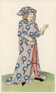 A Knight of the Garter, ca 1470, av Henry Shaw