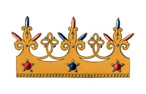 Design for en krone, 1843. av Henry Shaw