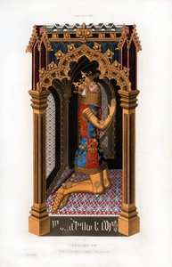 Edvard III, c1355, 1843.