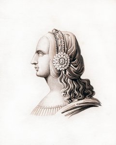 Hodeplagg, tidlig på 1500-tallet, 1843. av Henry Shaw