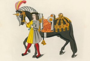 Hest og ledsager, 1511 av Henry Shaw