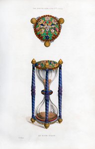 Timeglass, midten av 1600-tallet, 1843. av Henry Shaw