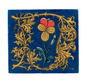Opprinnelig bokstav D, 1843. av Henry Shaw