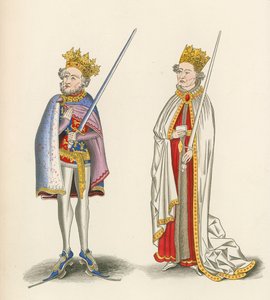 Kong John og kong Henry I, ca 1440