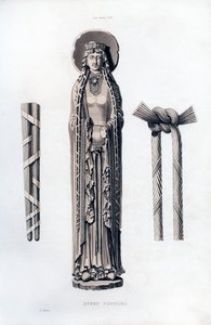 Dronning Clotilda, c1100, 1843. av Henry Shaw