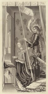 Dronning Margaret av Skottland, ca 1483 av Henry Shaw