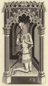 The Black Prince, ca 1355, fra St Stephen